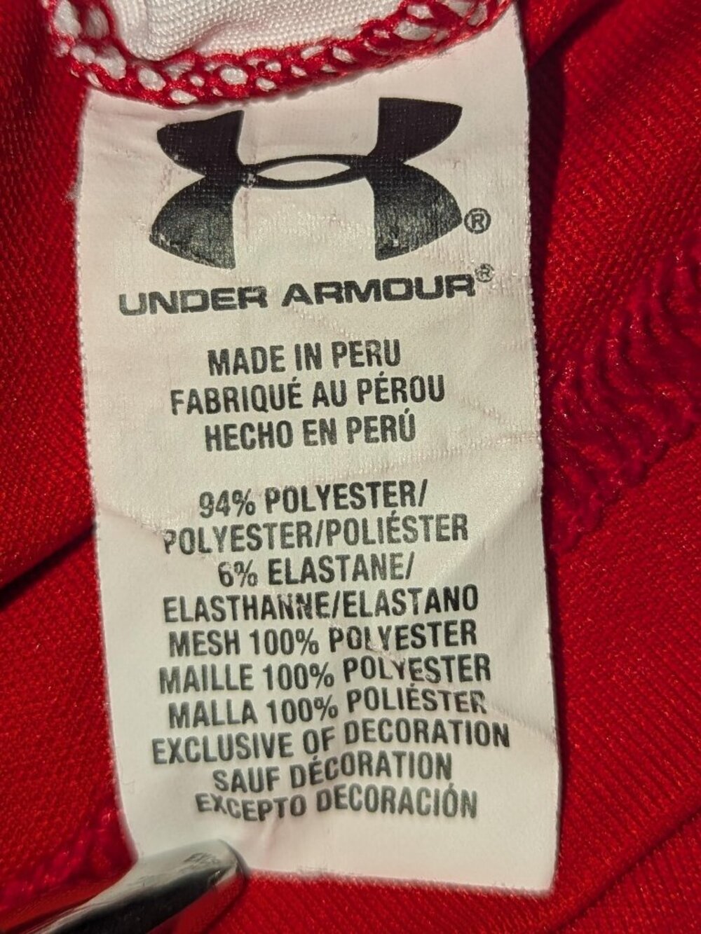 Under Armour Team Colorblock Performance Polo Shirt - Picture 7 of 7